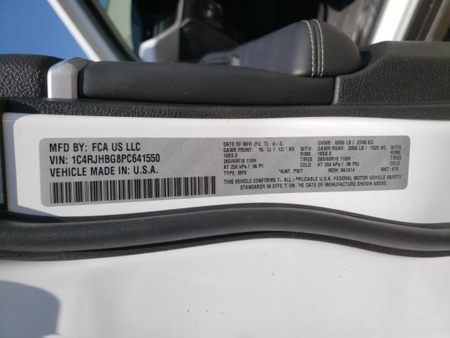 2023 Jeep Grand Cherokee Limited VIN: 1C4RJHBG8PC641550 Lot: 55334404