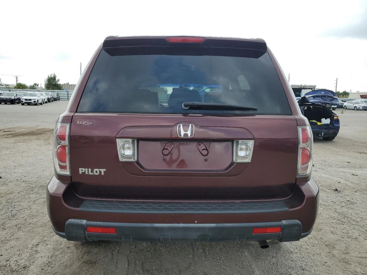 5FNYF28567B014185 2007 Honda Pilot Exl