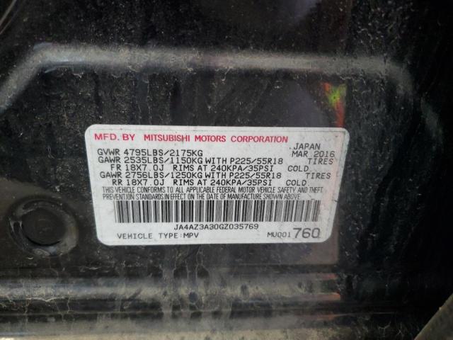 2016 Mitsubishi Outlander Se VIN: JA4AZ3A30GZ035769 Lot: 56618054
