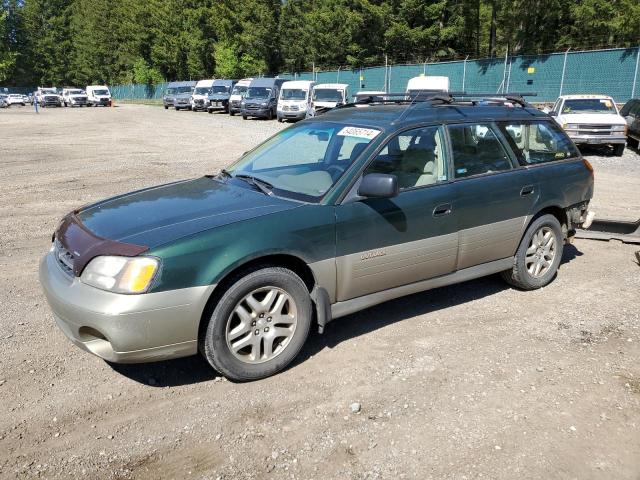 2000 Subaru Legacy Outback Awp VIN: 4S3BH6754Y6662176 Lot: 54065714