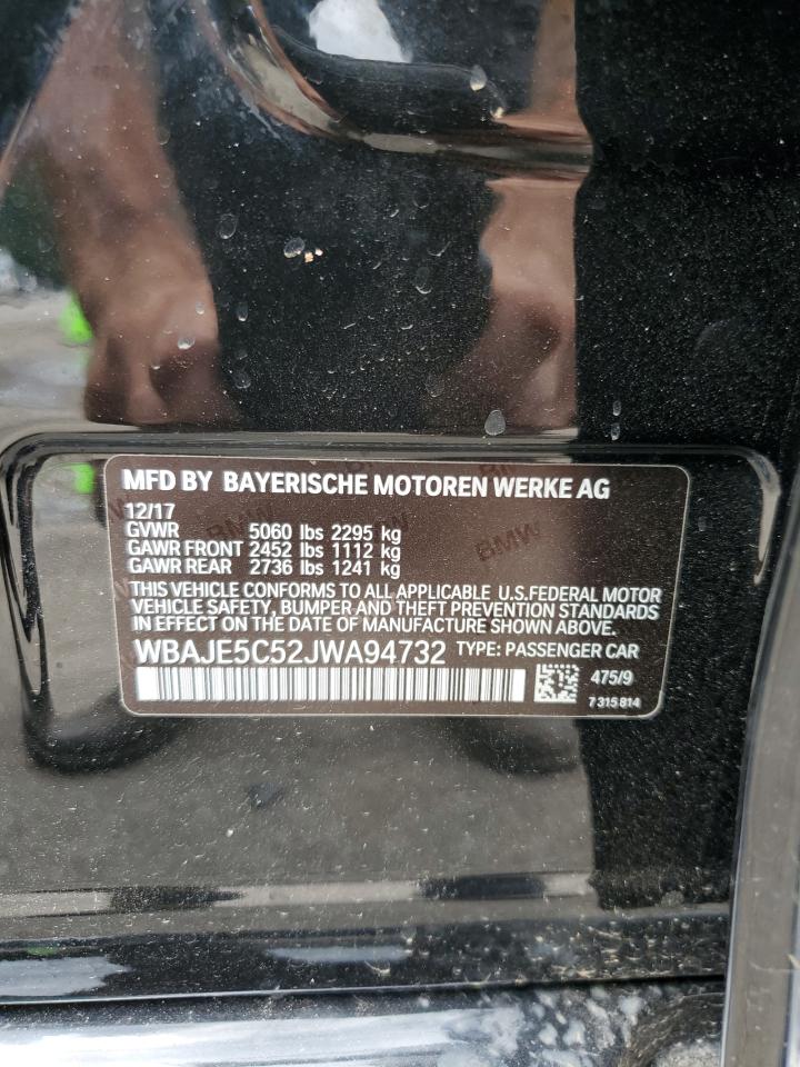 WBAJE5C52JWA94732 2018 BMW 540 I