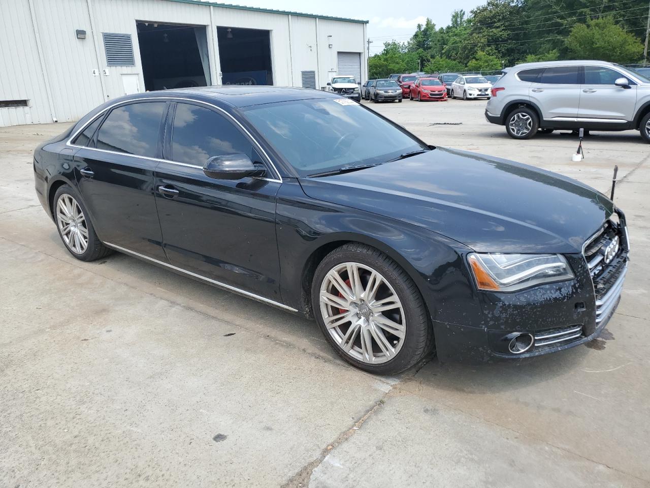 2014 Audi A8 L Quattro vin: WAURGAFD3EN007308