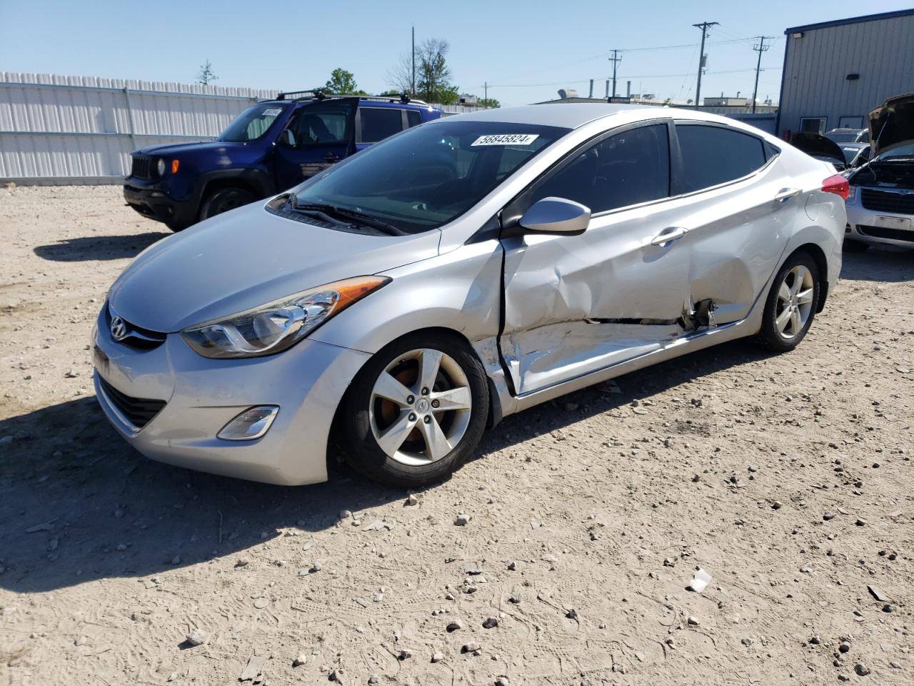 5NPDH4AE7CH140100 2012 Hyundai Elantra Gls