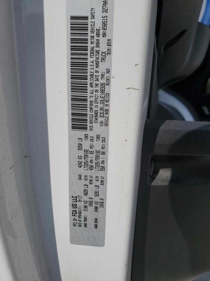 3C6URVJG9JE108326 2018 Ram Promaster 3500 3500 High