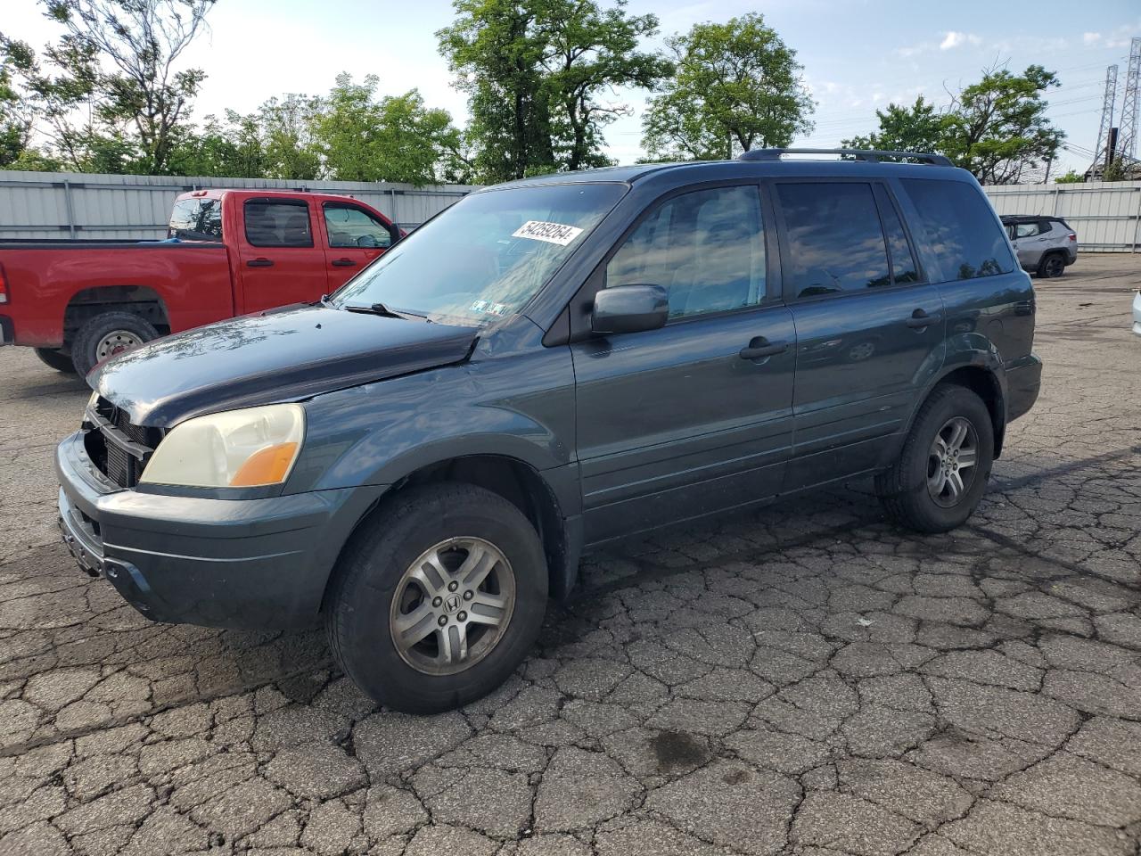 5FNYF18405B005593 2005 Honda Pilot Ex