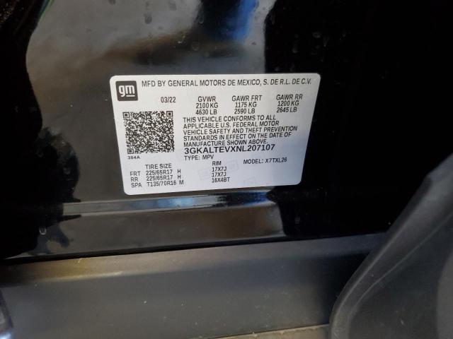 2022 GMC Terrain Sle VIN: 3GKALTEVXNL207107 Lot: 57072354