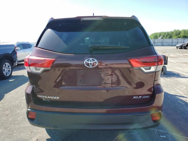 VIN 5TDJZRFHXHS468418 2017 Toyota Highlander, SE no.6