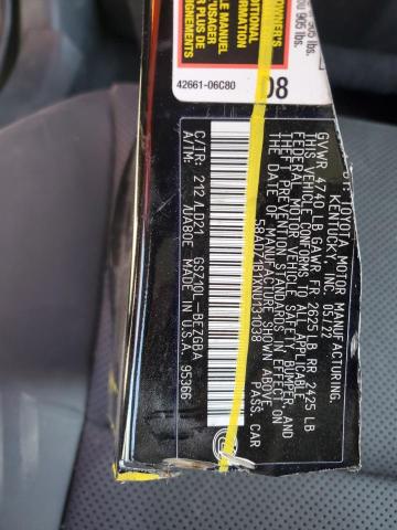 2022 Lexus Es 350 Base VIN: 58ADZ1B1XNU131038 Lot: 56307674