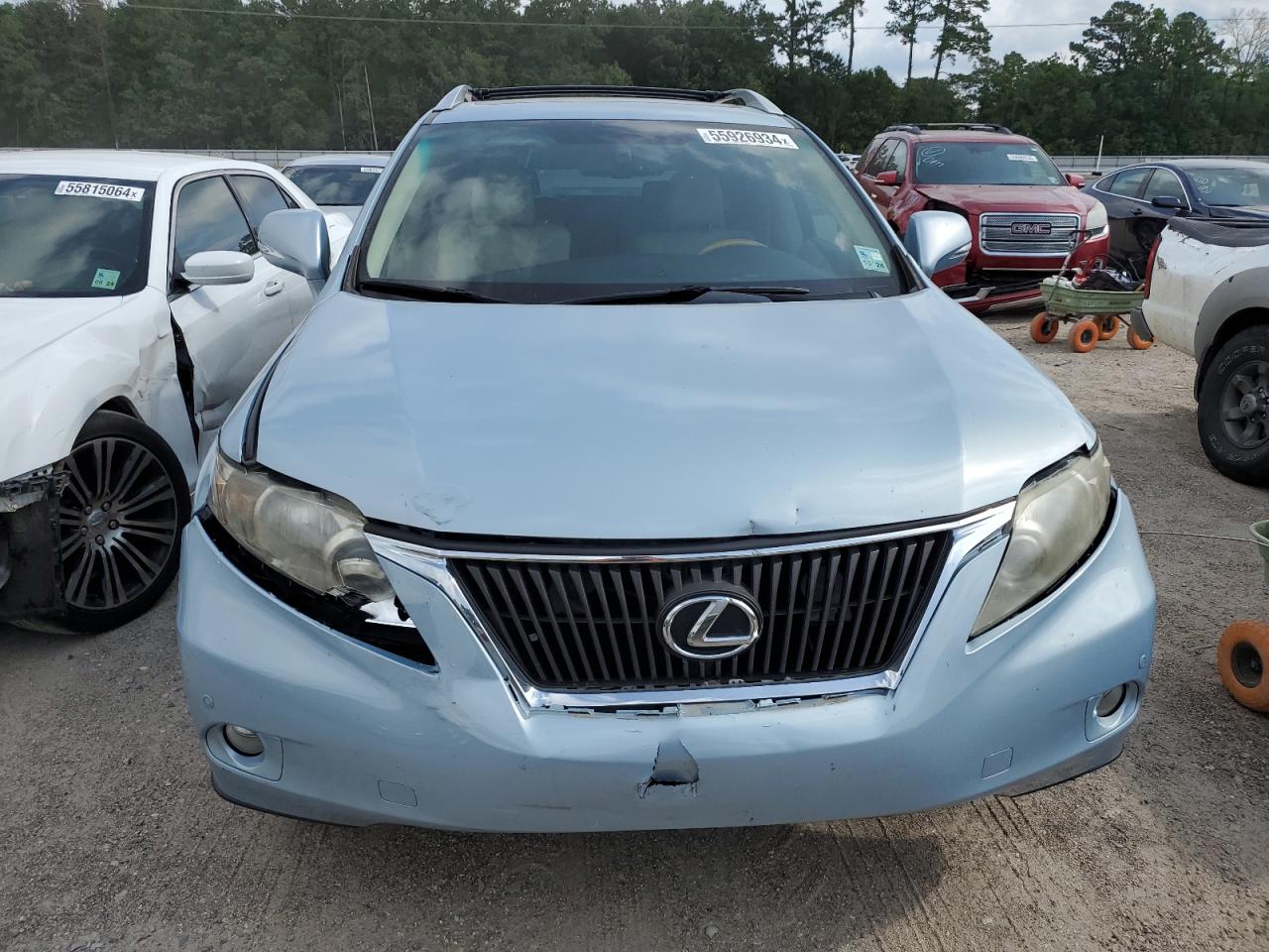 2T2ZK1BA0AC034309 2010 Lexus Rx 350