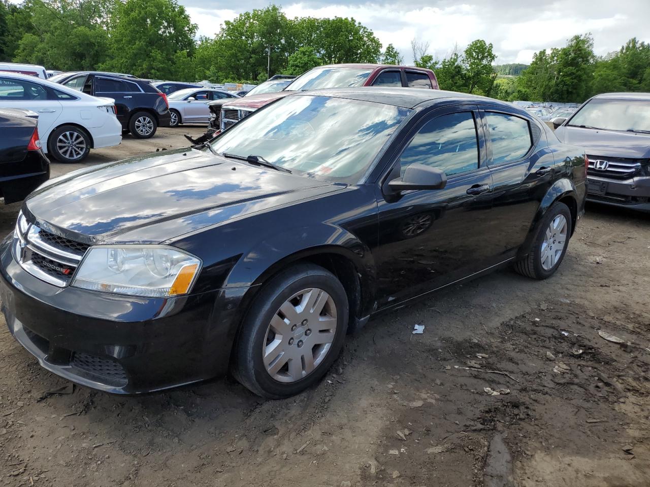 1C3CDZAG4EN104569 2014 Dodge Avenger Se