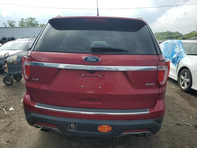 2018 Ford Explorer Xlt VIN: 1FM5K8D80JGB62004 Lot: 53782094