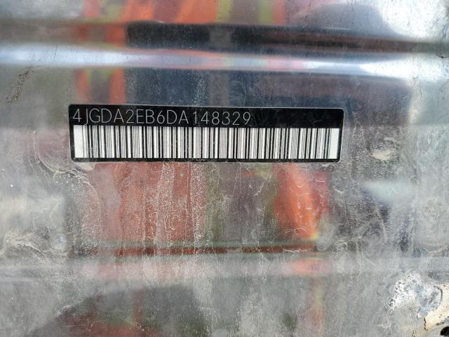 2013 Mercedes-Benz Ml 350 Bluetec VIN: 4JGDA2EB6DA148329 Lot: 55077284