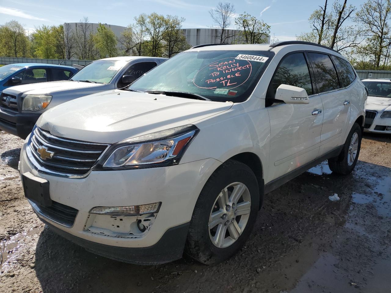 1GNKVJKD2DJ268104 2013 Chevrolet Traverse Lt