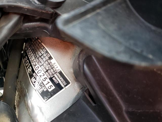 2012 HONDA GL1800 - JH2SC68L6CK002515
