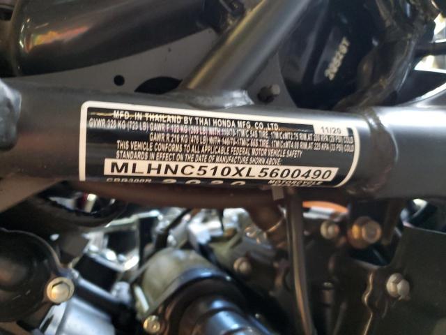 2020 HONDA CBR300 R MLHNC510XL5600490