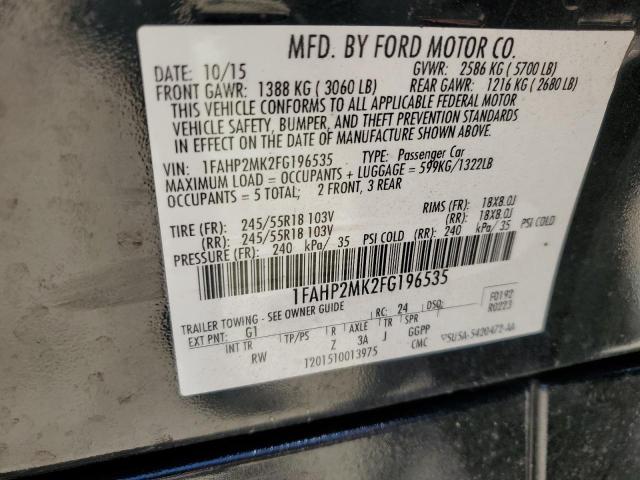 2015 FORD TAURUS POL - 1FAHP2MK2FG196535