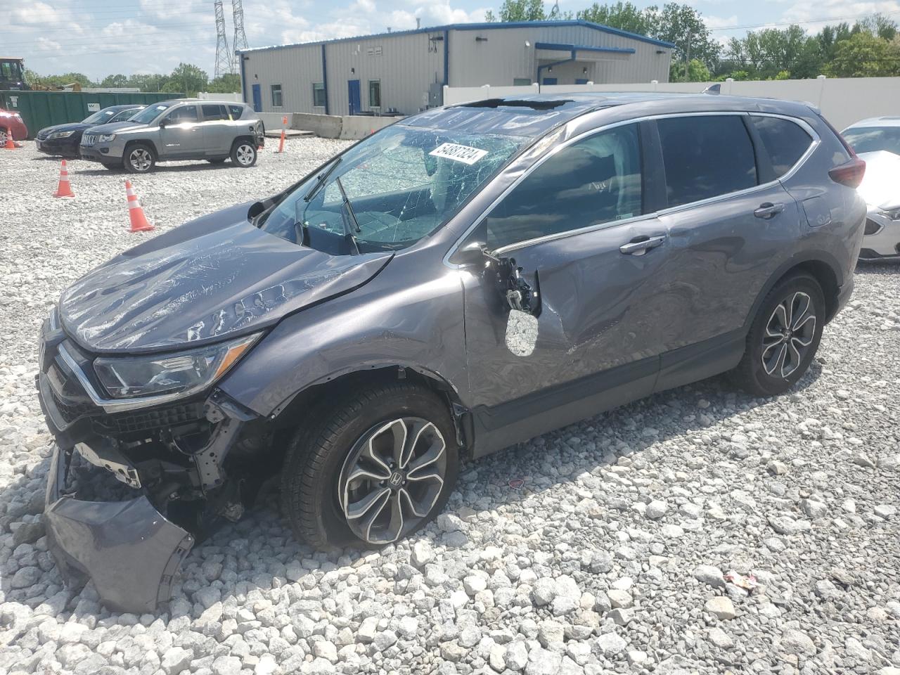 5J6RW2H50MA016713 2021 Honda Cr-V Ex