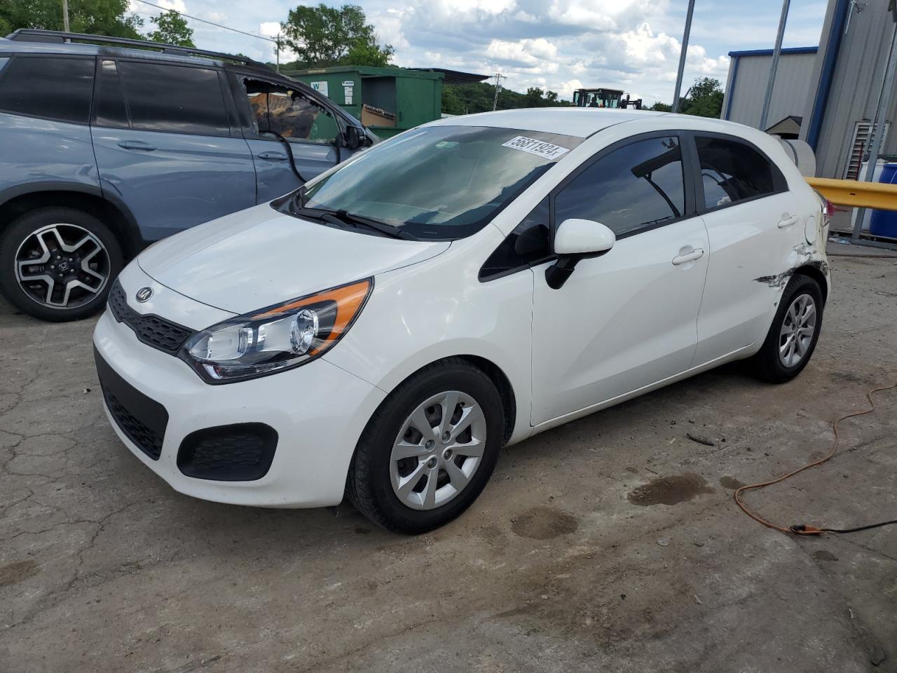 KNADM5A34E6416498 2014 Kia Rio Lx