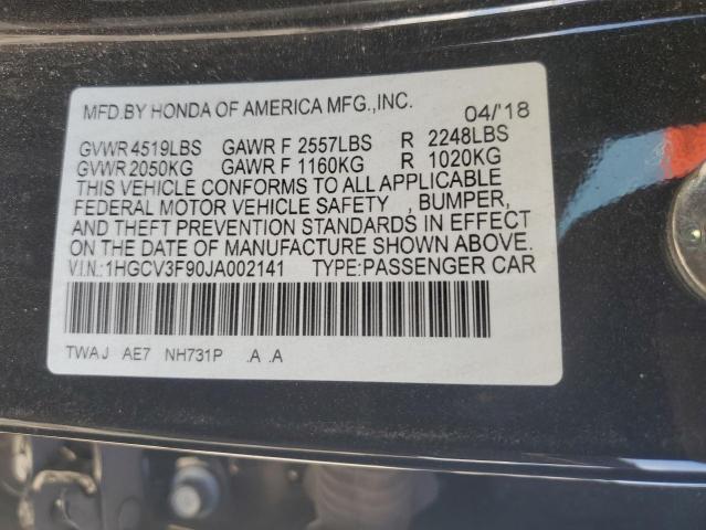 2018 HONDA ACCORD TOU - 1HGCV3F90JA002141