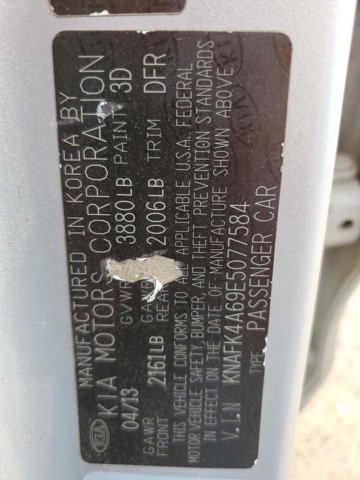 KNAFK4A69E5077584 2014 Kia Forte Lx