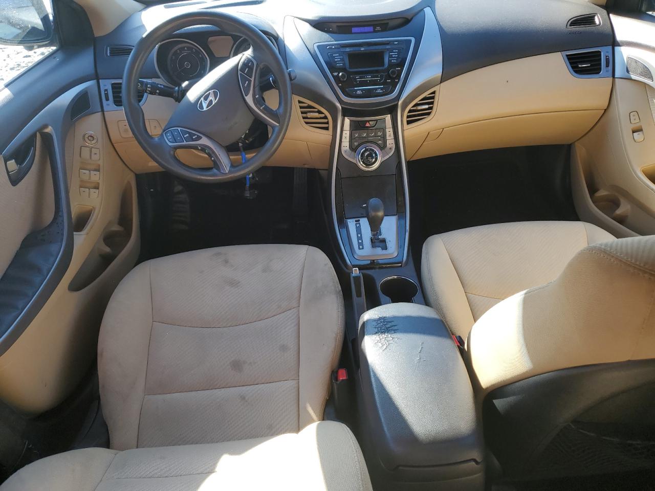 KMHDH4AE0DU666734 2013 Hyundai Elantra Gls