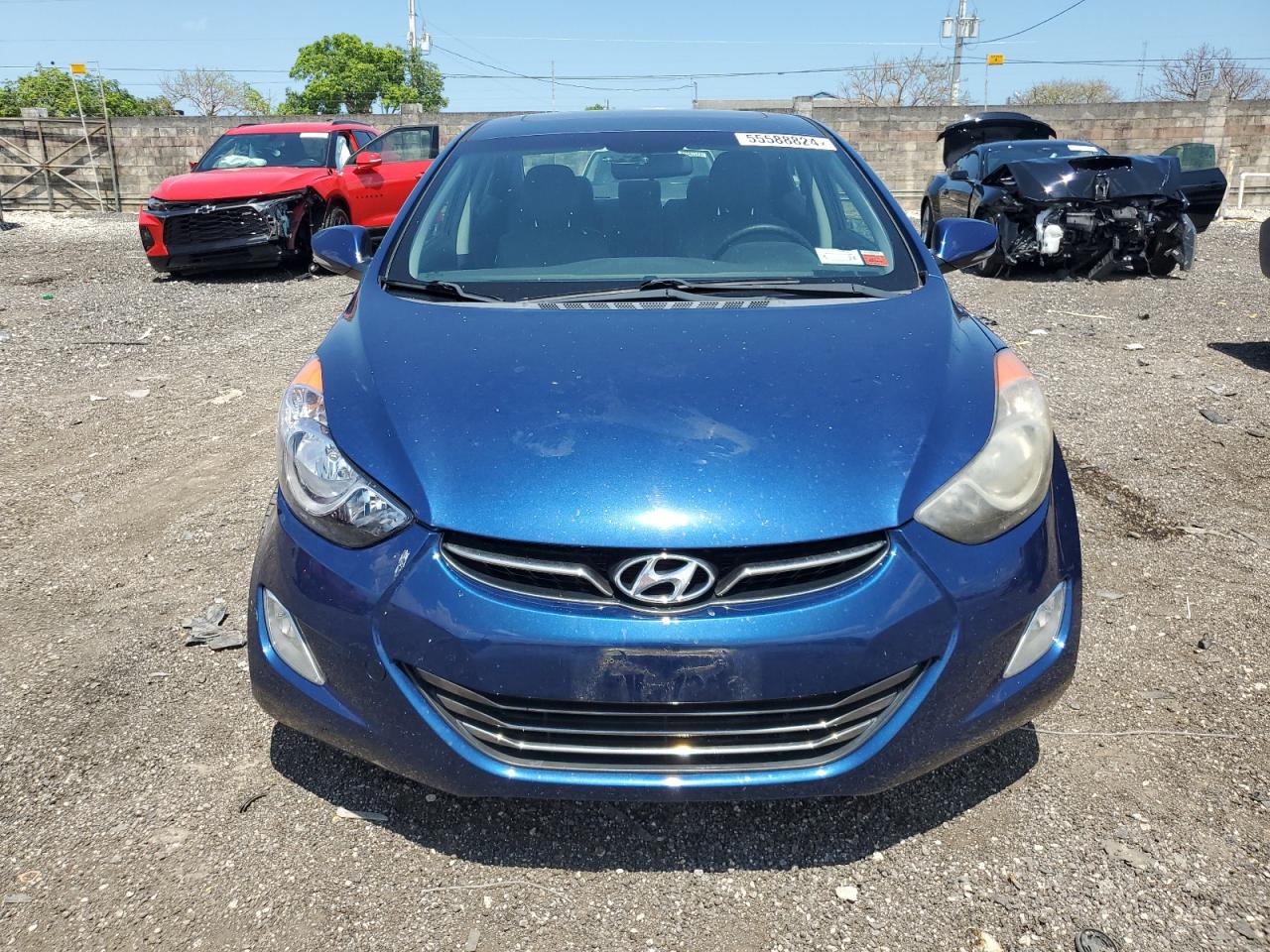 KMHDH4AE6DU568355 2013 Hyundai Elantra Gls