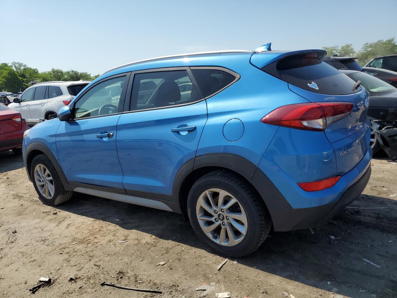 KM8J3CA40JU737283 2018 Hyundai Tucson Sel