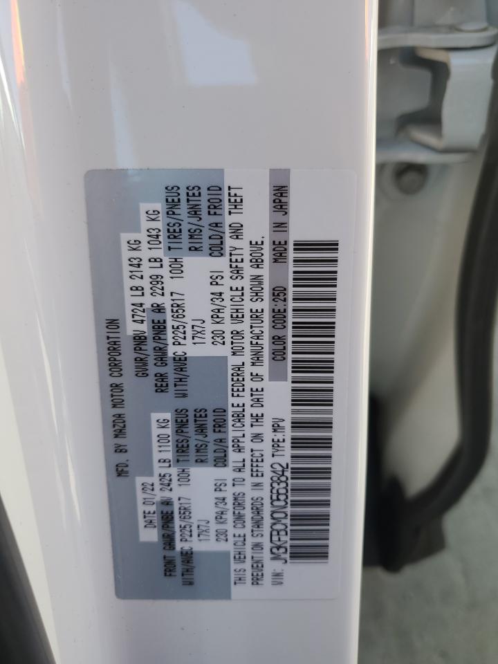 JM3KFBCM0N0563842 2022 Mazda Cx-5 Preferred