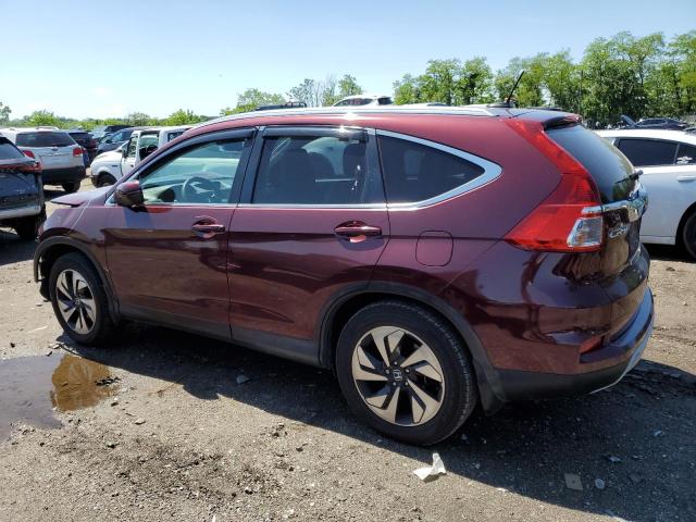 Vin: 5j6rm3h91fl009761, lot: 54635504, honda crv touring 20152