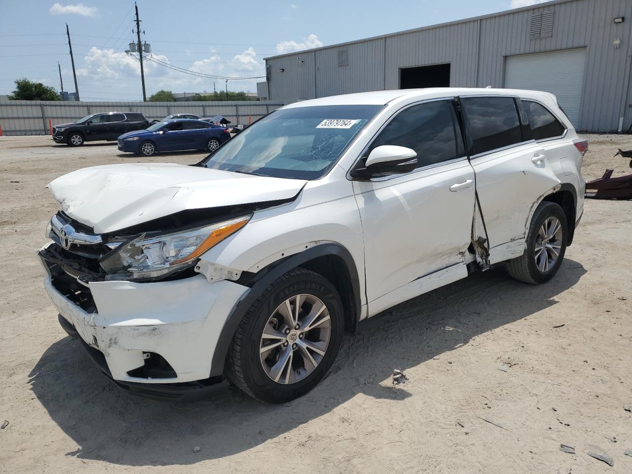 2015 Toyota Highlander Le vin: 5TDZKRFH5FS045685