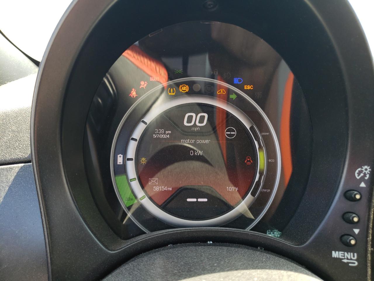 3C3CFFGE1FT503052 2015 Fiat 500 Electric