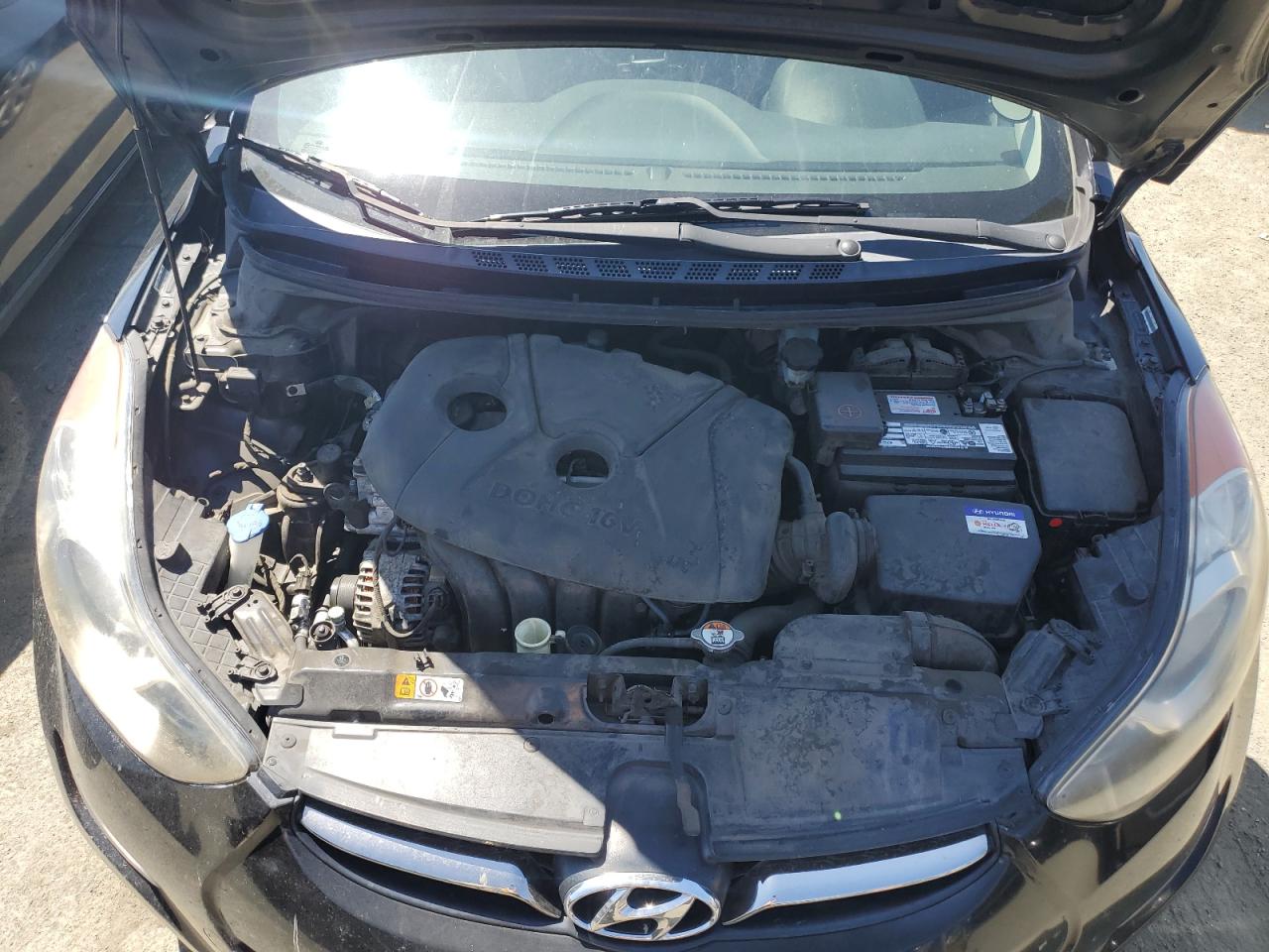 KMHDH4AE5DU967046 2013 Hyundai Elantra Gls