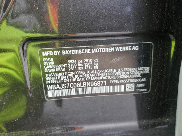 WBAJS7C06LBN96871 BMW M5 50XI 12