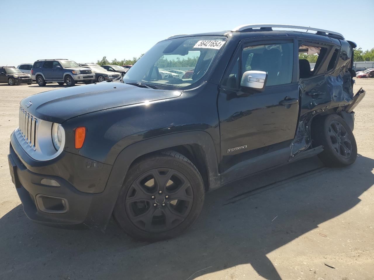 2017 Jeep Renegade Limited vin: ZACCJADB9HPE74739