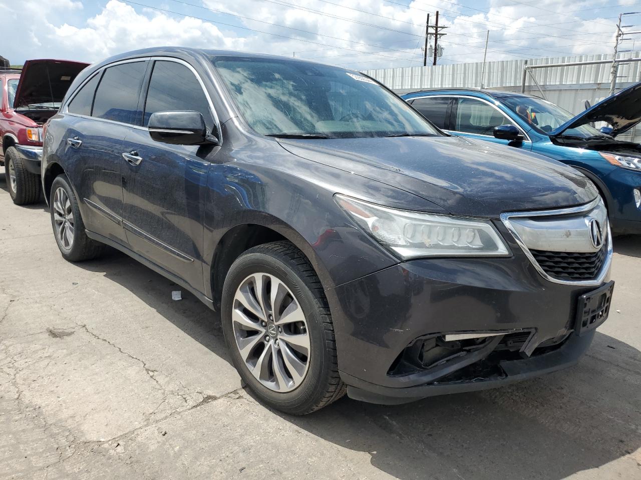 5FRYD4H47EB005838 2014 Acura Mdx Technology