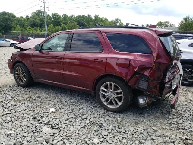 DODGE DURANGO GT 2022 burgundy  flexible fuel 1C4RDJDG4NC134251 photo #3