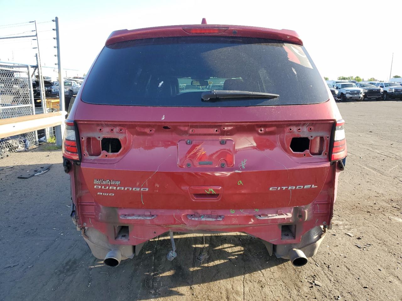 1C4RDJEG7EC598133 2014 Dodge Durango Citadel