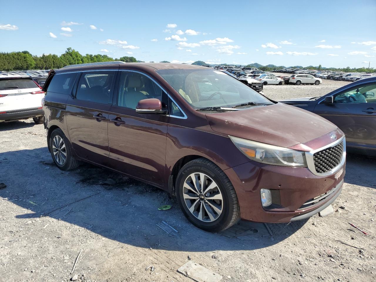 2015 Kia Sedona Ex vin: KNDMC5C19F6018142