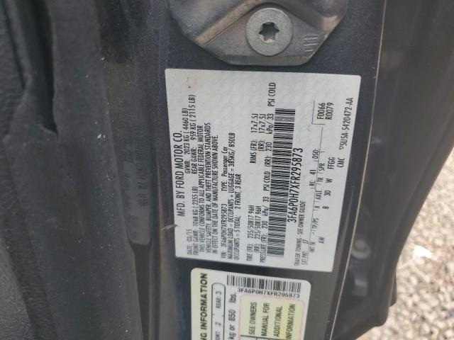 VIN 3FA6P0H7XFR295873 2015 Ford Fusion, SE no.12