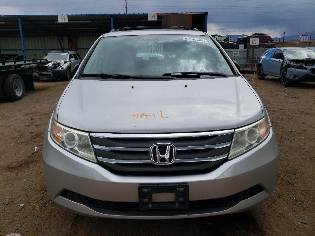 5FNRL5H66DB035847 2013 Honda Odyssey Exl