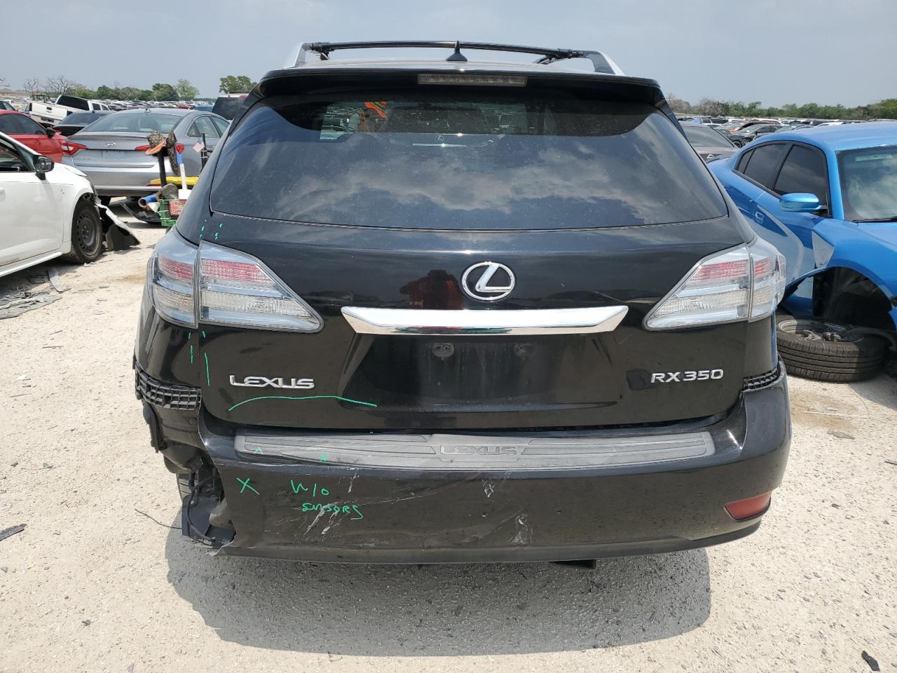 2T2ZK1BA9AC005116 2010 Lexus Rx 350