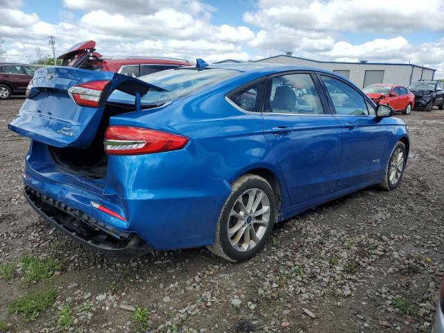 2019 Ford Fusion Se VIN: 3FA6P0LU7KR243639 Lot: 54191754