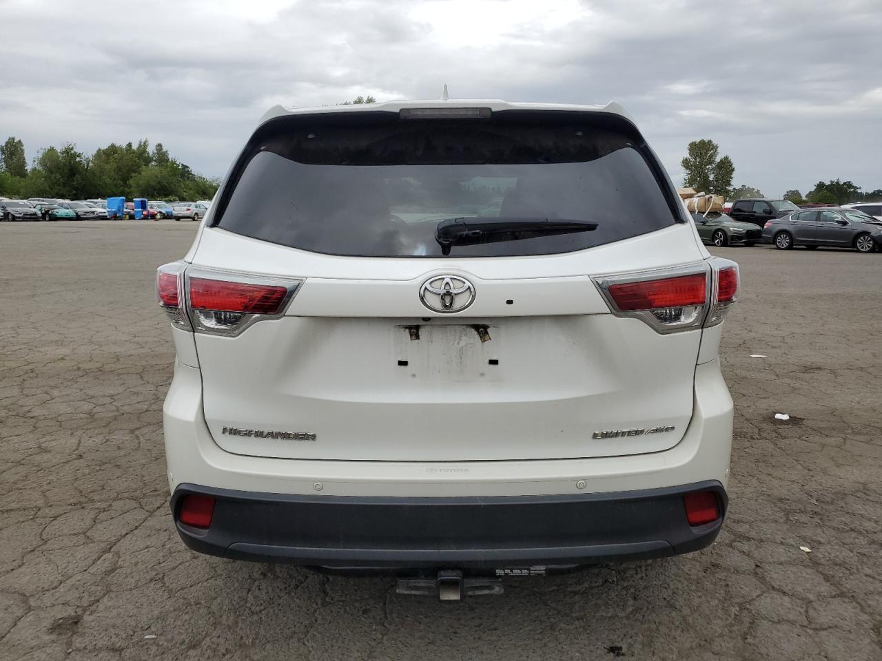 5TDDKRFH2GS348435 2016 Toyota Highlander Limited