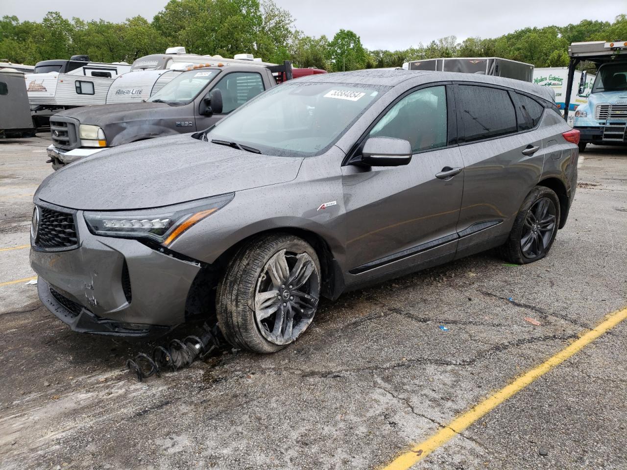 2022 Acura Rdx A-Spec vin: 5J8TC2H64NL016220