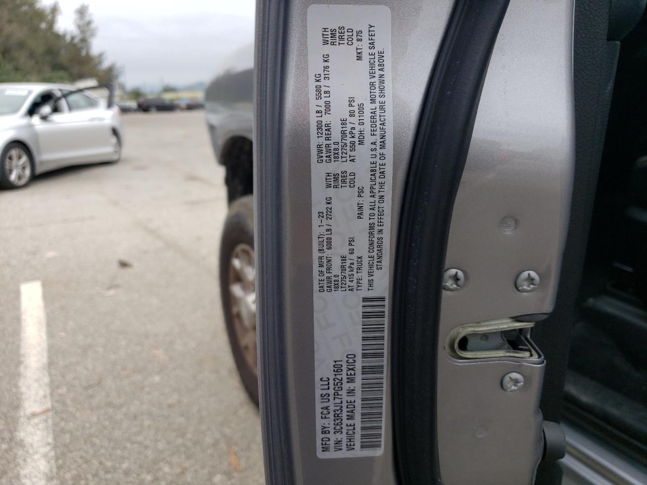 3C63R3JL7PG521601 2023 Ram 3500 Laramie