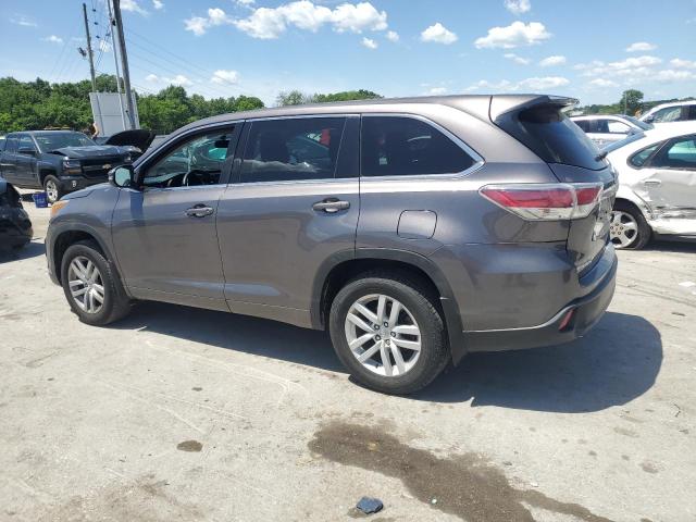 2015 Toyota Highlander Le VIN: 5TDBKRFH5FS144153 Lot: 56013224