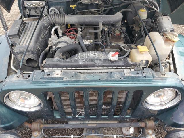 1999 Jeep Wrangler / Tj Sahara VIN: 1J4FY49S5XP425319 Lot: 54137954