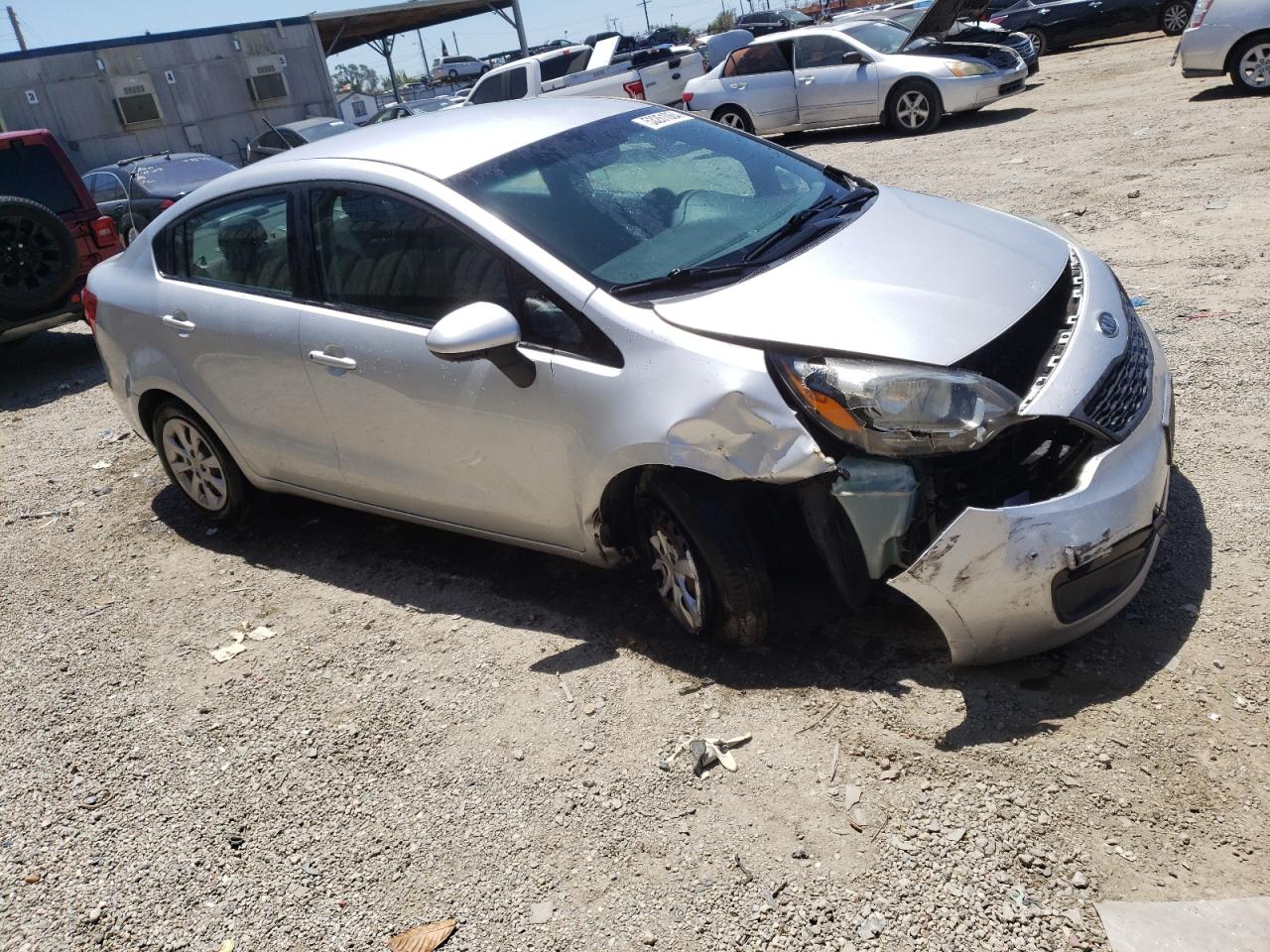 2013 Kia Rio Lx vin: KNADM4A34D6104108