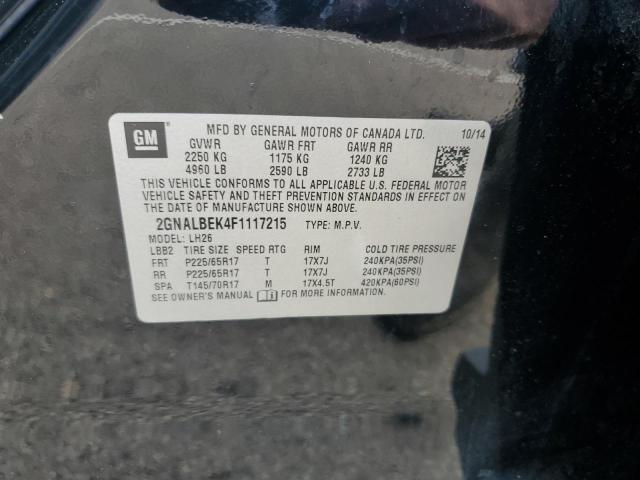 2GNALBEK4F1117215 2015 CHEVROLET EQUINOX - Image 13