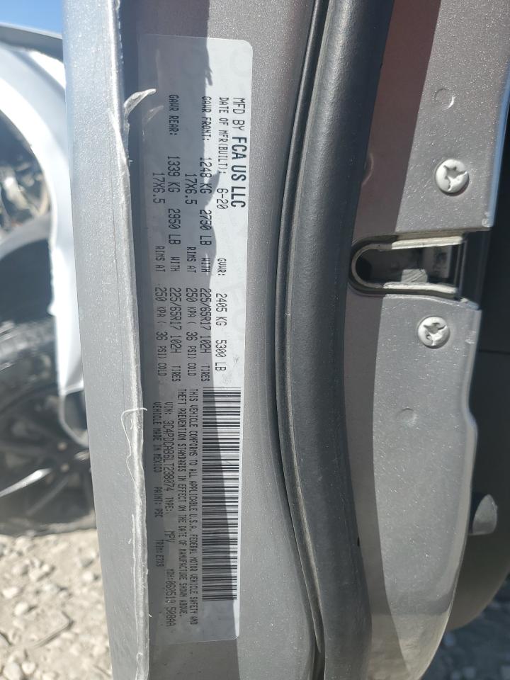 3C4PDCAB6LT238074 2020 Dodge Journey Se